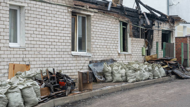 Professional Fire Damage Removal technician working in Fountain Hills, AZ